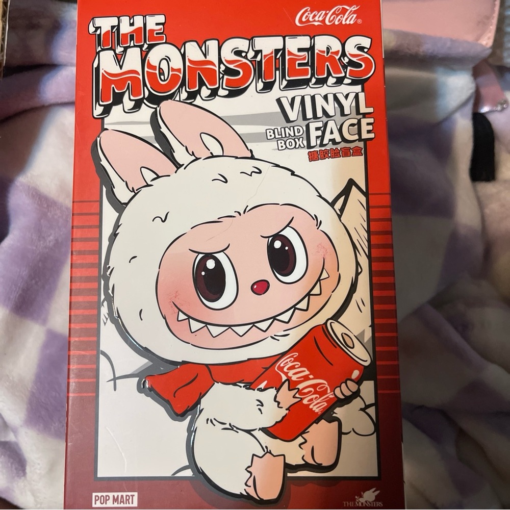 Coca-Cola Monsters Vinyl Figure with Red and White